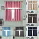Zeus Couleur Solide Fenêtre Rideau Salon Cuisine Lumière Blocage Rideaux Décoration Intérieure – image 1 sur 7