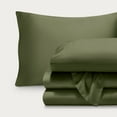 thumbnail image 6 of Bare Home TENCEL™ Sheet Set - Lyocell derived from Eucalyptus - Twin XL, Cypress, 6 of 9
