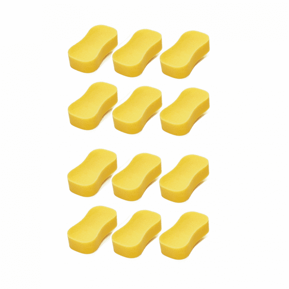 12 Jumbo Car Wash Sponges Car Washing Shampoo Sponge Soft Cleaning Valet CarCare