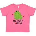 thumbnail image 3 of Inktastic My Uncle Loves Me Frog Boys or Girls Baby T-Shirt, 3 of 5