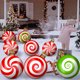 thumbnail image 5 of Bola de Navidad inflable de PVC para decoración de jardín, 40/60 cm, para fiesta de Navidad, Año Nuevo, patio, césped, porche, 5 of 5