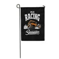 thumbnail image 1 of KDAGR Cars Hotrod Classic American Auto Black Collection Custom Drawing Garden Flag Decorative Flag House Banner 12x18 inch, 1 of 1