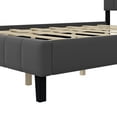 thumbnail image 6 of Orpheus Tufted Upholstered Platform Bed-QB, GREY, 6 of 10