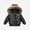 Black, variant on DJDLJWCJ Girls Long Winter Quilted Coat with Hood Thicken Warm Windproof Quilted Down Jacket Girls Puffer Jacket White Size 2T