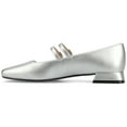 thumbnail image 2 of Journee Womens Gredah Double Buckle Mary Jane Dress Flats, Widths Available, 2 of 9