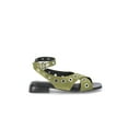 thumbnail image 2 of No Boundaries Women's Strappy Grommet Sandal, 2 of 5