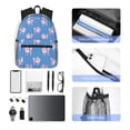 thumbnail image 4 of Easygdp Cute Poodle Dog Mochila Casual para Portátil, Mochila para Escuela, Viajes, Negocios, 4 of 5