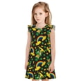 thumbnail image 1 of Vsdgher Joyeuse Saint-Patrick pour Filles Chemises de Nuit Manches Courtes à Volants Robe de Nuit Pyjama pour Fête Pyjama-TG, 1 of 6