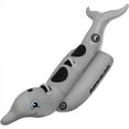 thumbnail image 2 of Towable Animal Tube AIRHEAD , Dolphin, 1-2 Rider Towable Tube for Boating, 2 of 3