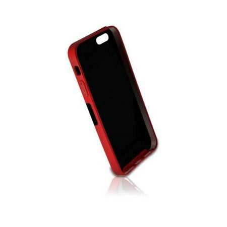 OZONE HT-IP5-02-BR Black / Red Color iPhone 5 VISOR PRO Dual Shell Casing