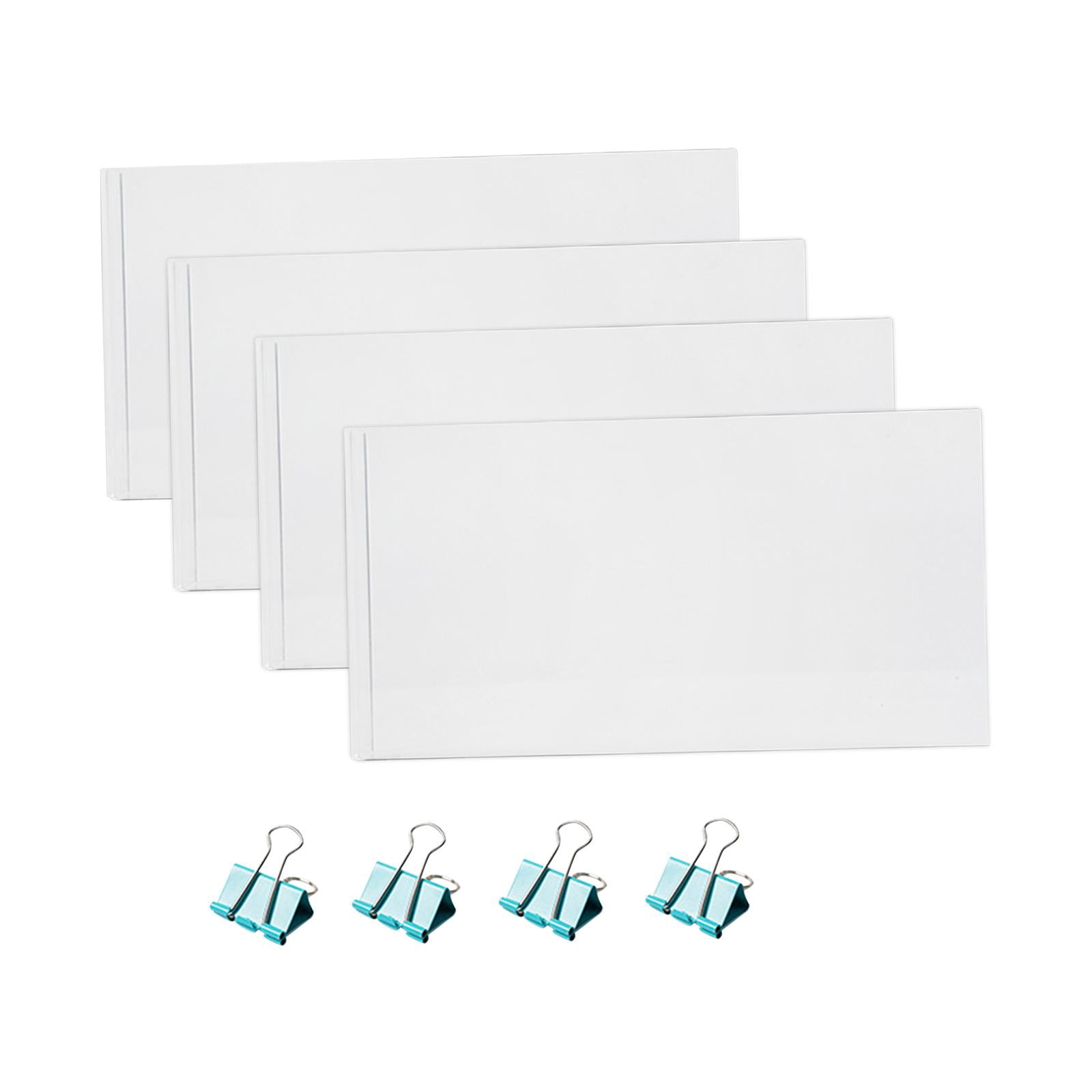 BLESIYA Acrylic Baffle Flip Model Baffle Pottery Tool, Lightweight Professionals Handicraft Projects Acrylic Plate Plaster Model Tool M Quantity 4