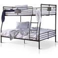 thumbnail image 2 of Furniture of America Seanze Metal Antique Black Full/Queen Kids Bunk Bed, 2 of 7