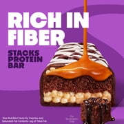 Quest Stacks Protein Bars, Brownie a la Mode Flavor, 20g of Protein, 4 Count