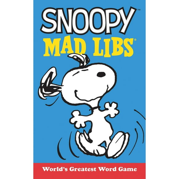 Peanuts: Snoopy Mad Libs: World's Greatest Word Game (Paperback)