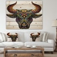 thumbnail image 4 of Design Art - Ornamental Bull, 4 of 5