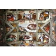 thumbnail image 2 of Sistine Chapel Wall Mural Decal Sticker, Wallmonkeys Peel & Stick Vinyl Graphic (36 in W x 24 in H), 2 of 4