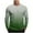 Dark Green, variant on Bxsruta Shirts for Men, Men's Print Design Long Sleeve Crew Neck Shirt, Athletic Polyester Performance Top