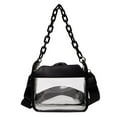 thumbnail image 2 of Chain Commute Bag Stadium Approved Messenger Bag Transparent Portable for Travel, 2 of 10