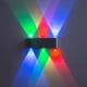 thumbnail image 3 of Bewildely Lámpara LED inteligente acrílica a prueba de polvo para interiores, lámparas de noche impermeables, luces montadas en la pared resistentes al Iluminación y accesorios color mezclado 6W Bewildely HA073632-08, 3 of 6