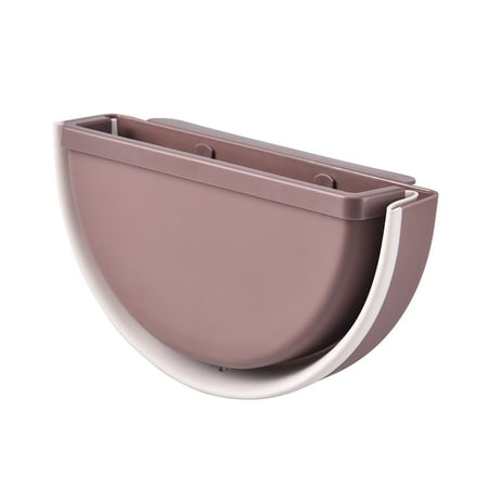 Hanging Trash Can For Kitchen Cabinet Door Collapsible Trash Bin