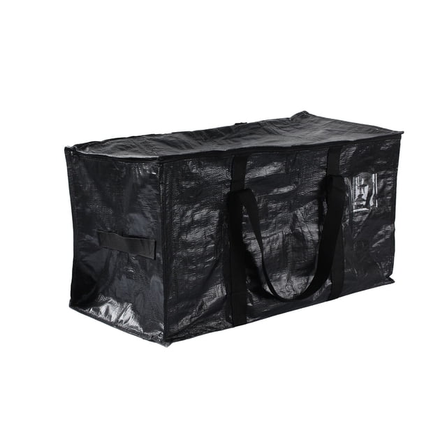 Bolsas de Mudanza Pesada Bolsa de Mudanza Negra Extra Grande, Extra Pesada 69x38x35cm (27.2x13.8x15In) para Ropa Y Almacenamiento, Cajas de Mudanza Grandes Pesadas
