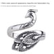 thumbnail image 4 of Anillo de Animal Worallymy anillo Vintage para mujer anillo de joyería elegante de cobre accesorios anillo ajustable Worallymy JD735815727, 4 of 7