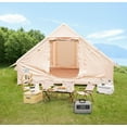 thumbnail image 2 of S-HOME Inflatable Camping Tent with Hand Pump, Waterproof & Windproof 4 Seasons Oxford Cabin Tent for Easy Setup & Comfort, 2 of 8