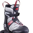 thumbnail image 2 of K2 Skate Youth Raider Inline Skates, Gray/Red, Small (11-2), 2 of 4