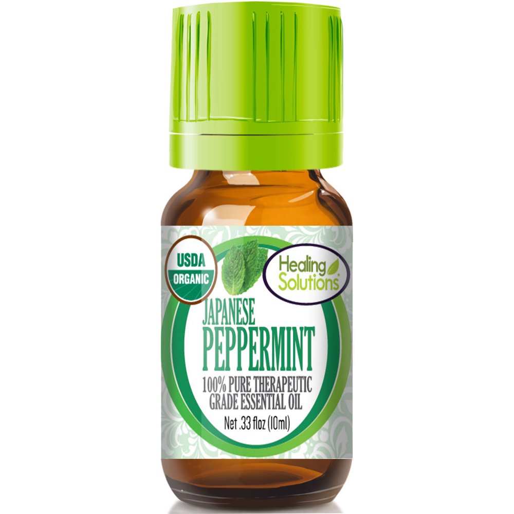 Organic Japanese Peppermint Essential Oil (100 Pure USDA Certified