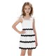 thumbnail image 1 of Vestido de Cumpleaños para Niñas Color Sólido Camisola de Moda Y Cómoda Vestido Casual para Niñas, 1 of 9