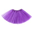 thumbnail image 3 of hinchada mullida casual de las mujeres debajo del vestido Pettiskirt Púrpura Hugo Falda de mujer, 3 of 4