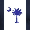 thumbnail image 3 of CafePress - Palmetto Tree &Amp; Crescent Moon T Shirt - Men's Fitted T-Shirt, 3 of 4
