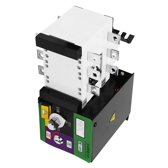 Sistema de distribución de energía de doble potencia, 160 A, 400 V, sistema de automatización, artesanía superior