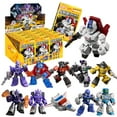 thumbnail image 2 of 1/12Pcs Mini Transformer 5.5cm Optimus Prime bumblebee Megatron Thundercracker Robot Action Figure building block Splicing toys, 2 of 5