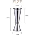 thumbnail image 1 of Cocktail Jigger Dual Spirit Measure Cup,stainless Steel 30ml/60ml Measuring Cup Craft Double Drinks, 1 of 3
