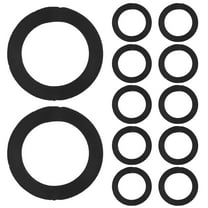 AURARMLET Set of 50 Barbell Weight Collars with Rubber Coating for Strength Training, Fitness, Weightlifting, and Gym Equipment