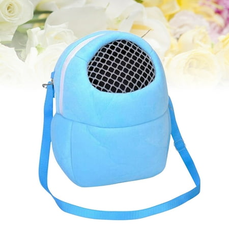 TABLZONE Squirrel Carrier Bag Sky Blue for Chinchilla and Guinea Pig Travel 1Pack