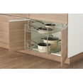 thumbnail image 4 of TRINITY EcoStorage® | 2-Tier Large Sliding Drawer | Chrome, 4 of 6