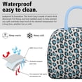 thumbnail image 2 of Animal Print Insulated Lunch Bag – Reusable Thermal Cooler Tote with Leopard and Cheetah Spots for Fashionable Outdoor Lunch, 2 of 4