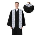 thumbnail image 4 of Haiem World Travel2 Pattern Graduation Stole 2024 | Premium Satin Sash for Graduation Ceremony, 4 of 7