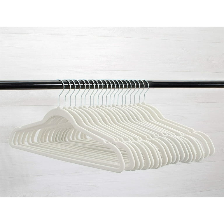 Velvet Clothes Hangers,50-Pack No Shoulder Bumps Suit Hangers Ultra Thin  Spac
