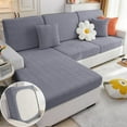 thumbnail image 1 of ViLaViDeca Sofa Covers Couch Covers For Sectional Sofa 2025 Couch Cushion Covers Sofa Covers Soothing Home Sofa Covers Washable Stretch Slipcovers, M Gray, 1 of 7
