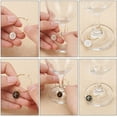 thumbnail image 3 of 46Pcs 2 Styles Wine Glass Charms Wine Glass Rings Tags Metal Letters Glass Charm for Stem Glasses Wine Cocktail Champagne Party Favors Decorations, 3 of 7