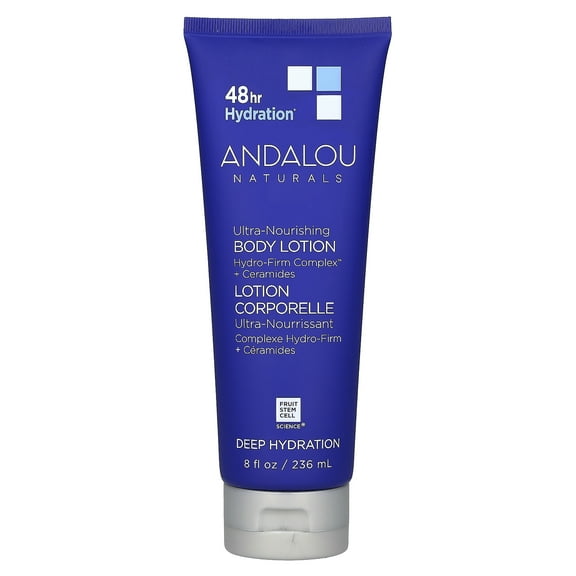 Andalou Naturals Ultra-Nourishing Body Lotion, Deep Hydration, 8 fl oz (236 ml)
