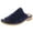 Navy, variant on Gentle Souls Womens Gayle Suede Slide Sandal Shoes, Navy, US 8.5