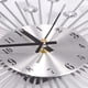 thumbnail image 2 of Reloj de pared 3D con diamantes, reloj decorativo, reloj de pared, decoración para sala de estar, relojes puristas modernos y silenciosos, metal, estilo diamantes, 2 of 8