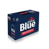 Labatt Blue Non-Alc, Beer, 12 Pack, 12 fl oz Aluminum Cans, Contains less than .5% ABV, Non-Alcoholic Domestic Lager