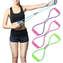 Opolski 8-Shape Gym Workout Yoga Exercise Resistance Rope Loop Bands Train Fitness Tool