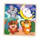 thumbnail image 5 of Rompecabezas de animales de madera, juguete de desarrollo, actividades de aprendizaje Montessori para niños de 3 años Rata, 5 of 9