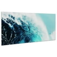 thumbnail image 3 of Empire Art Direct Blue Wave 1 & 2 Frameless Free Floating Tempered Glass Panel Graphic Wall Art, 24" x 63" each, Ready to Hang, 3 of 7